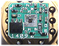 AMPXX-YY – модель фотодиода со встроенным предусилителем и термохолодильником